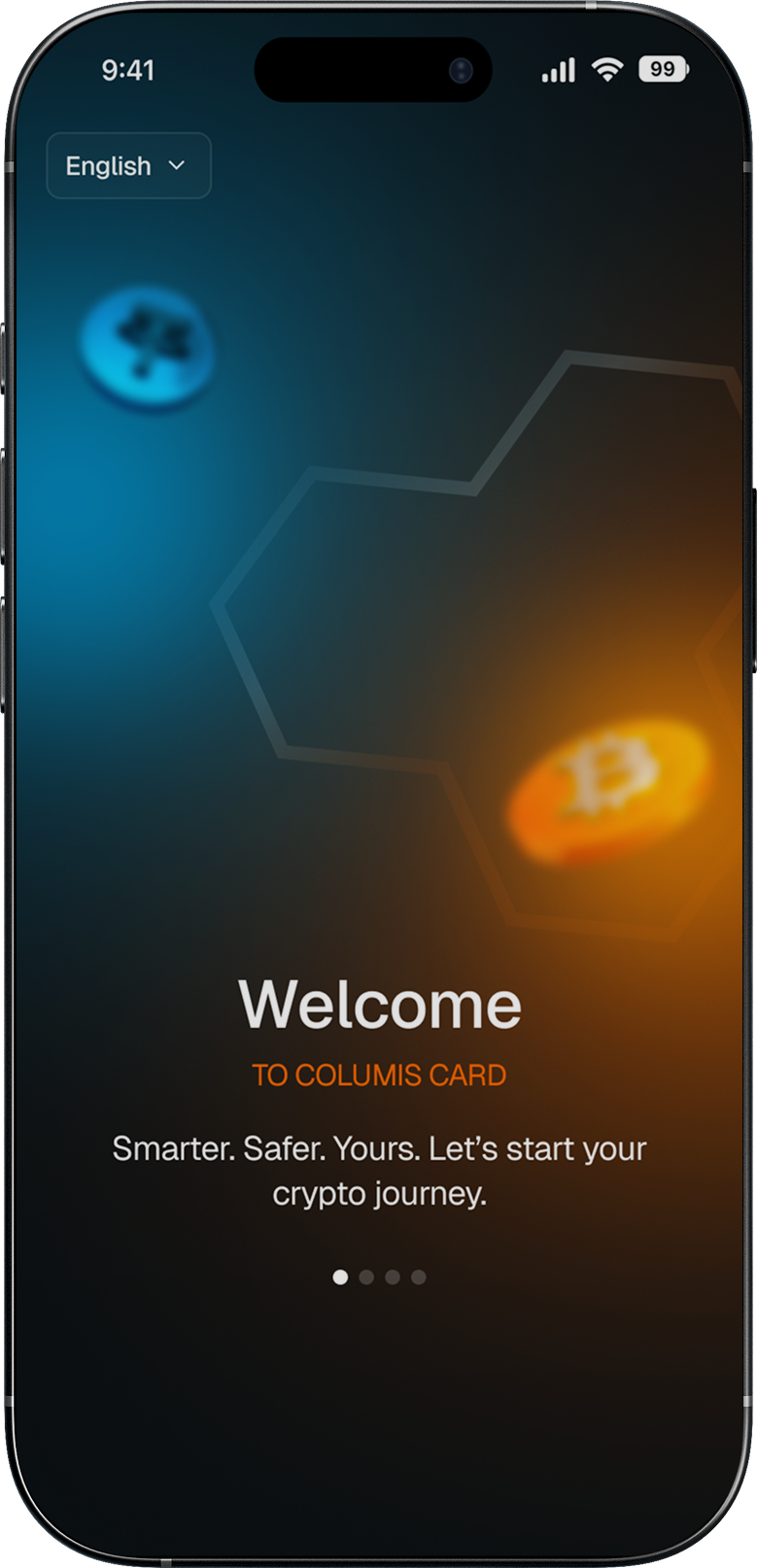 Columis mobile app preview